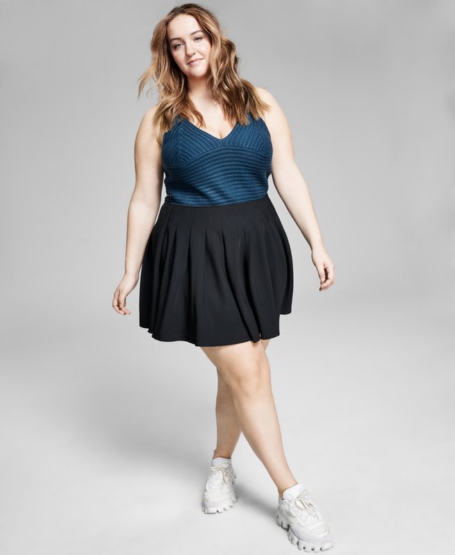 Falda plisada