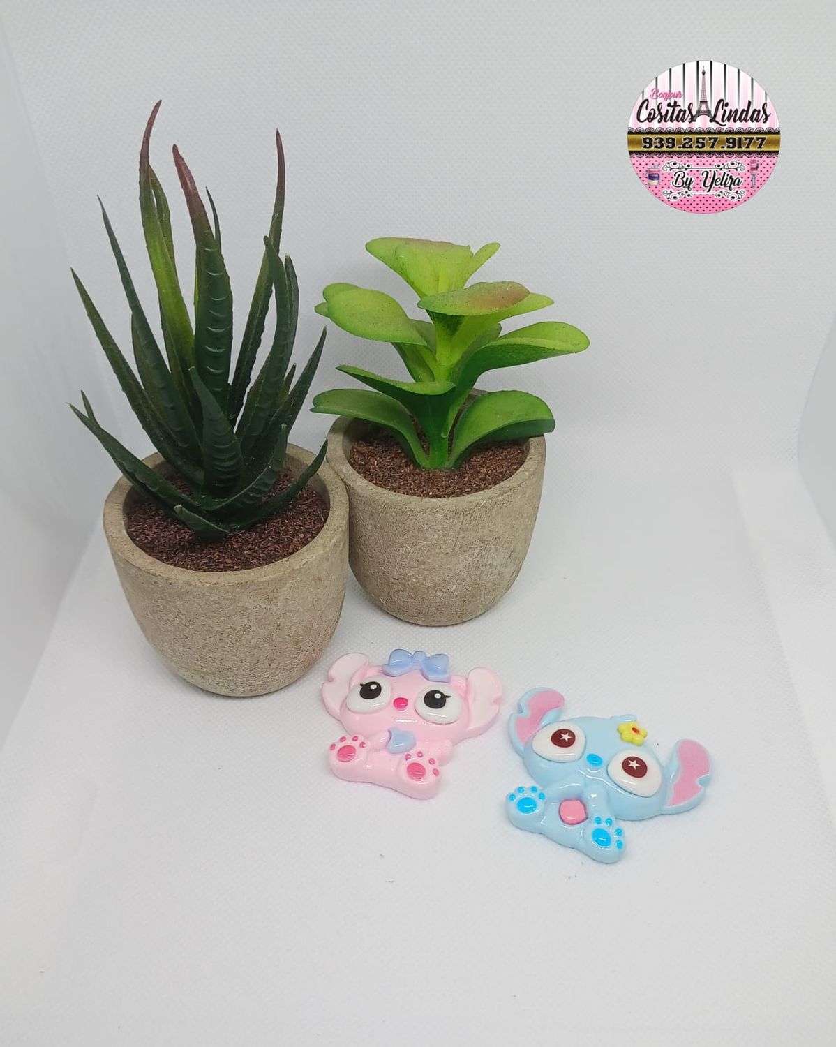 Resina 3D Stitch y Angel