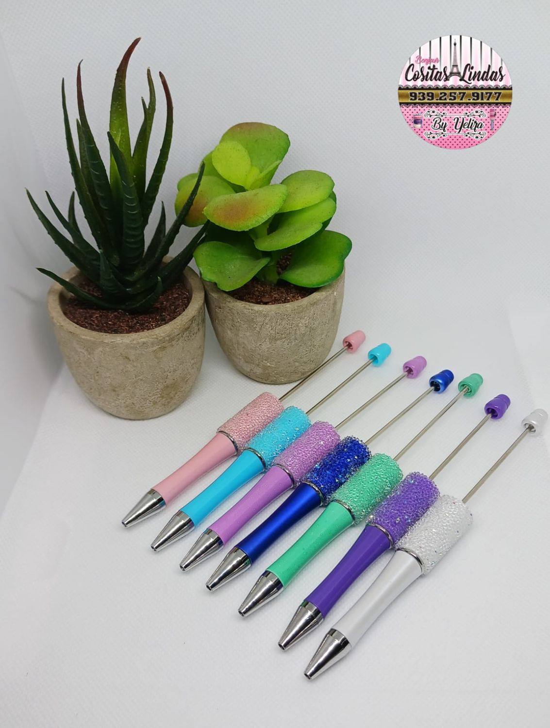 Bolígrafos Beadables Sugar