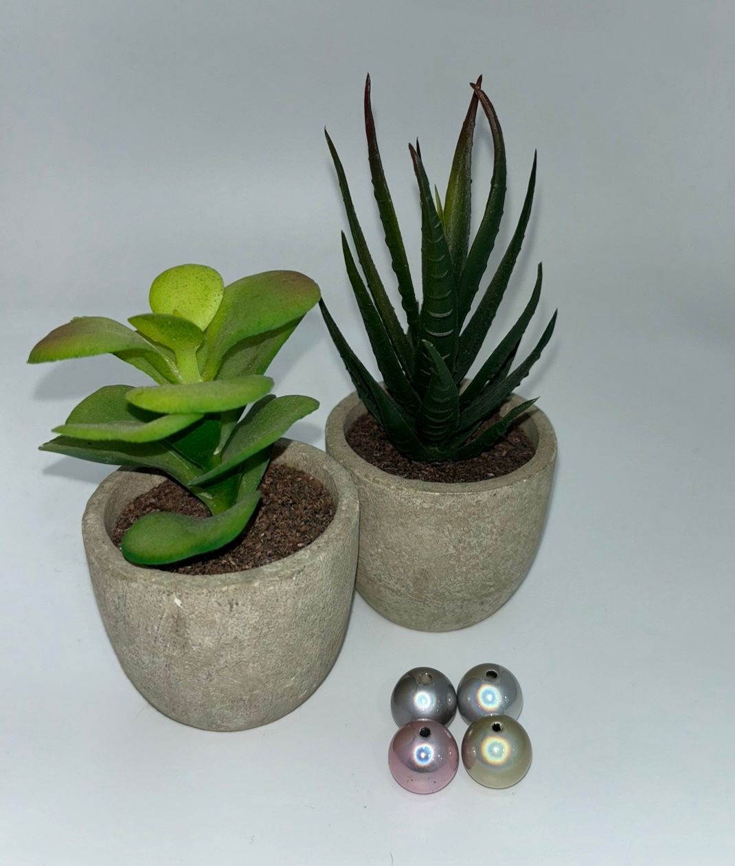 Beads Espejo Metálico Tamaño 16mm