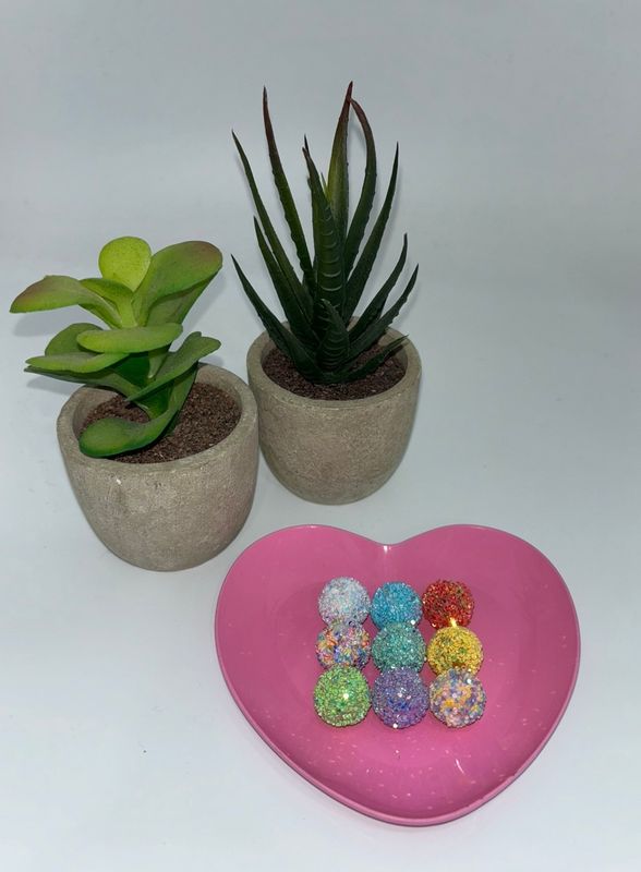 Glitter Beads Tamaño 16mm