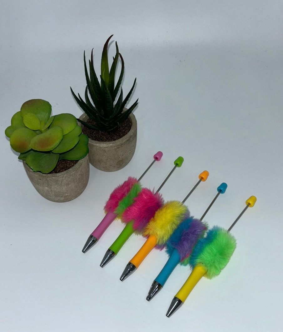 Hairy Multi Color Beadable Pens