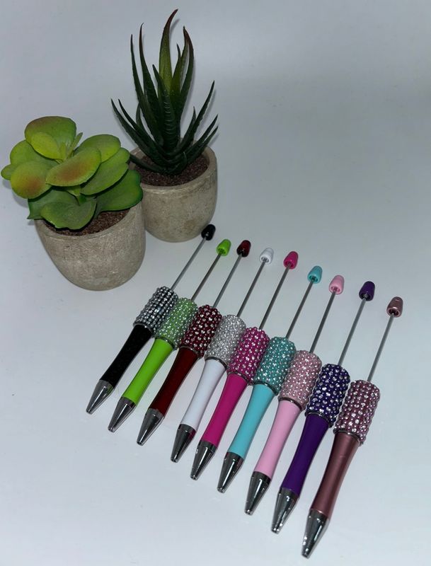 Bolígrafos Beadable Diamantes con Perlas