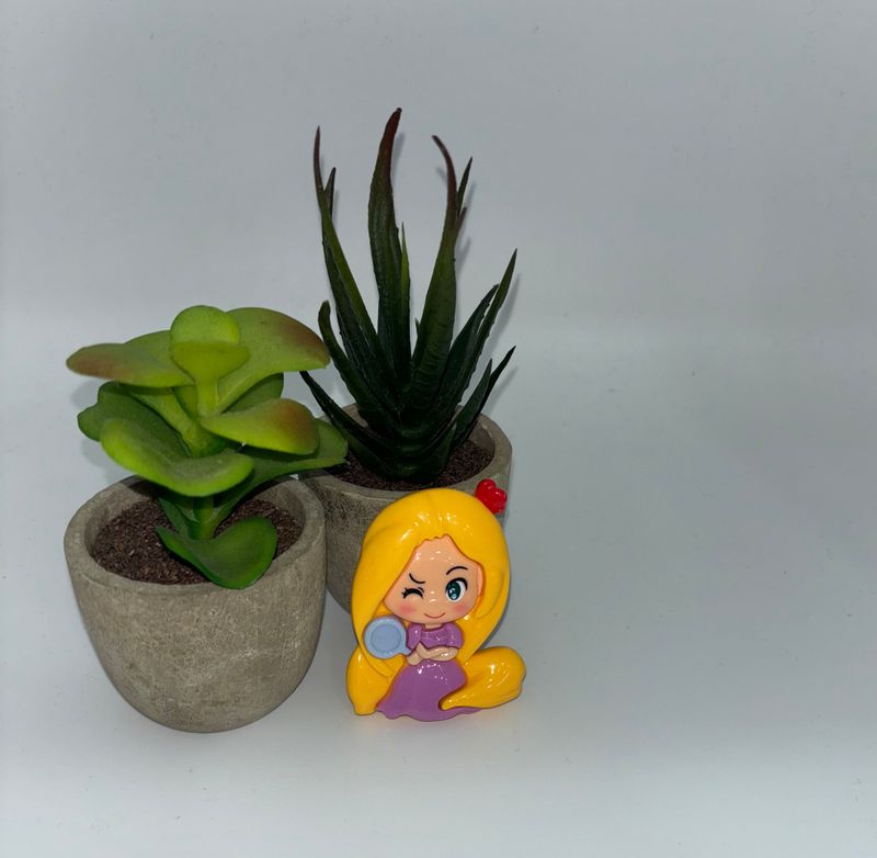 Resina 3D Princesa Rapunzel