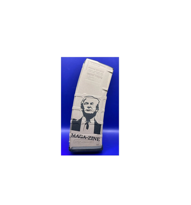 ​Trump MAGAzine &amp; Lets Go Brandon AR15 Magazine Templates  Fiber Laser Lightburn ready files.