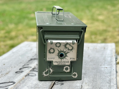 ​Personalized Laser-Engraved 50 Cal Ammo Can – Perfect Groomsman Gift