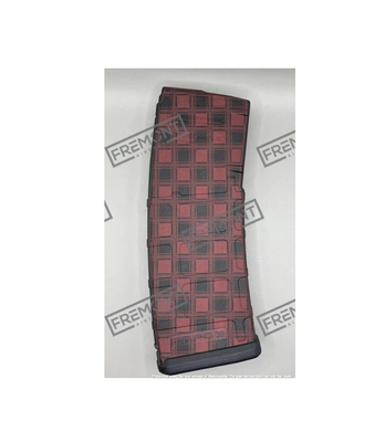 Flannel Pmag fiber laser template. Lightburn-ready files. Open and engrave. 3 patterns. Flannel Pmag Fiber Laser Engraving Template for AR-15 30rnd Magazine