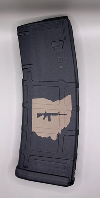 ​All 50 States AR-15 Pmag svg, png file. Use with laser engraver, stickers, t shirts