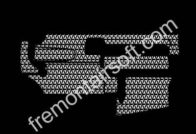 AR lower Magpul style template and Pmag Damascus template. SVG file for laser engraving. AR-15 template.