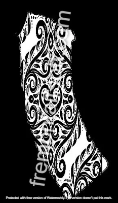 ​AK 47 Pmag scroll pattern fiber laser template. SVG file for laser engraving. Ak-47 magazine template .