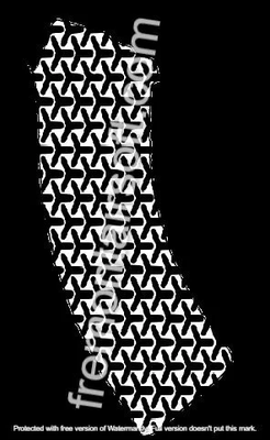 A​K 47 Pmag mag pul pattern fiber laser template. SVG file for laser engraving. Ak-47 magazine template .