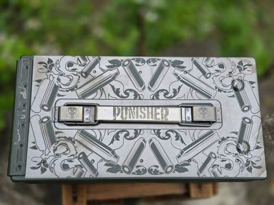 ​💀 Punisher .50 Cal Ammo Can – Engraved Edition 💀