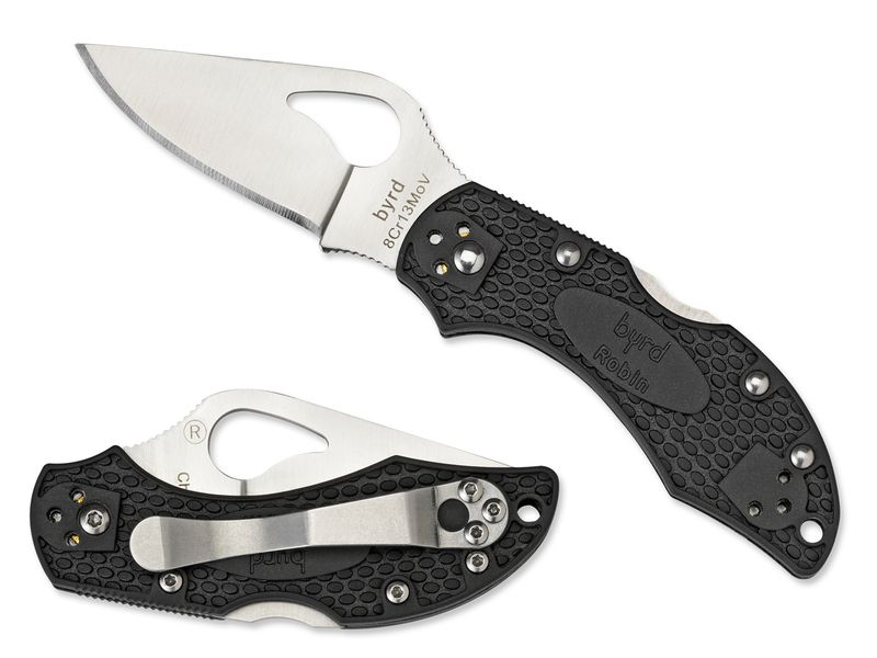 Spyderco Byrd Robin 2 Lightweight Black