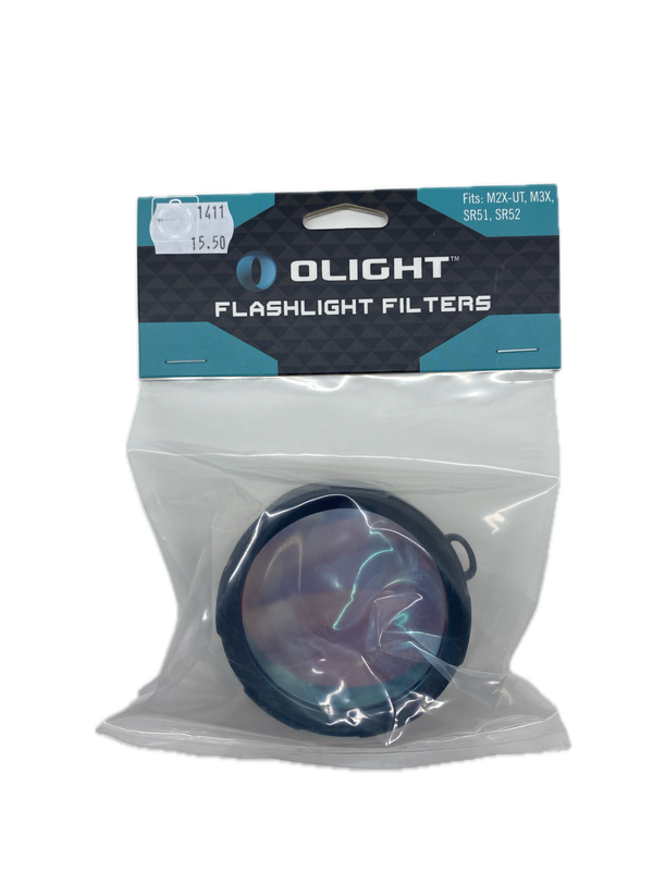 Olight flashlight filters