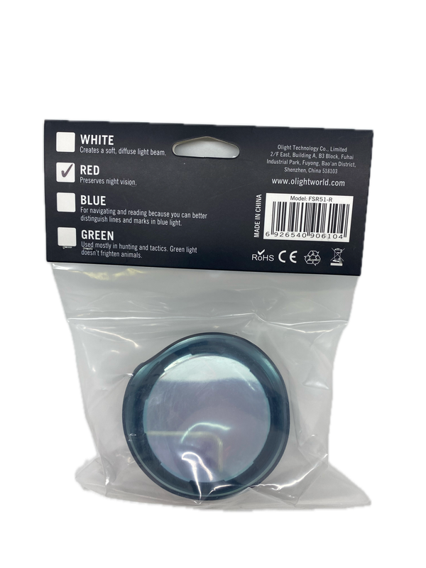 Olight flashlight filters