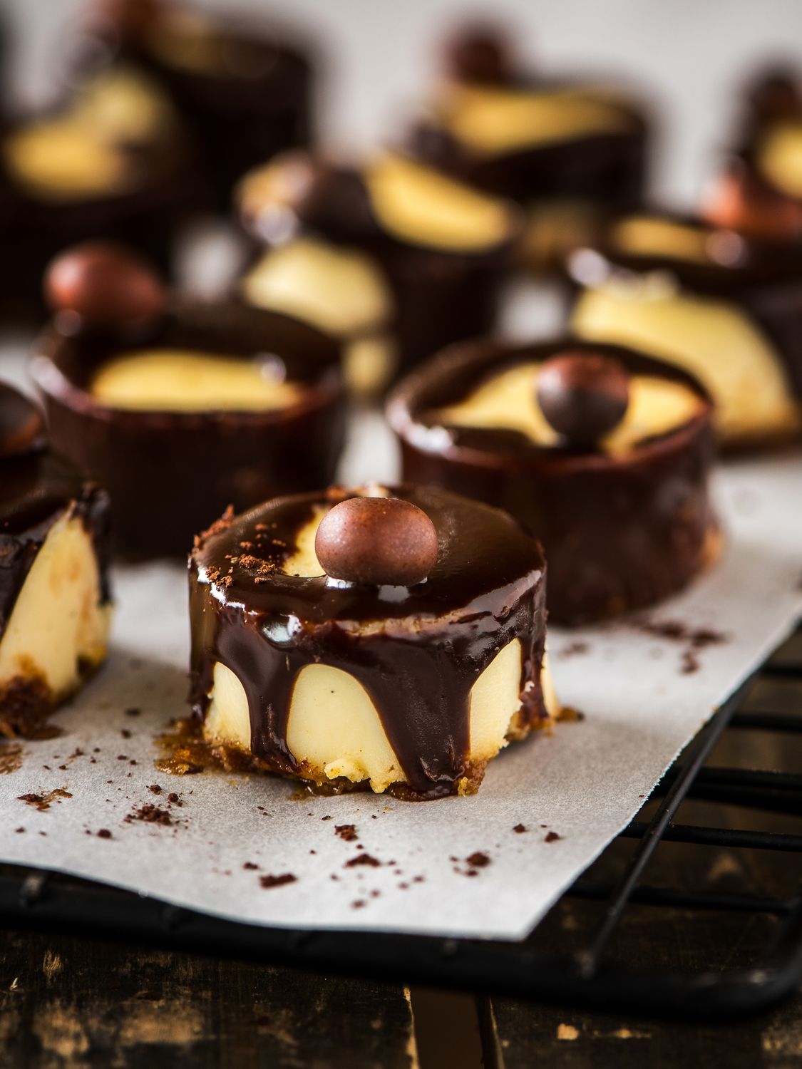mini cheesecakes