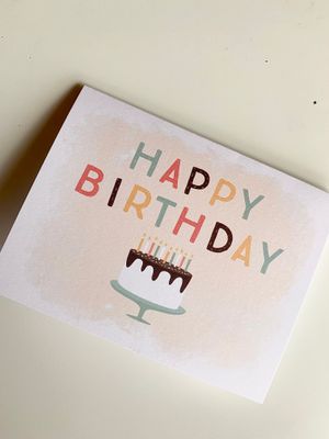 birthday card