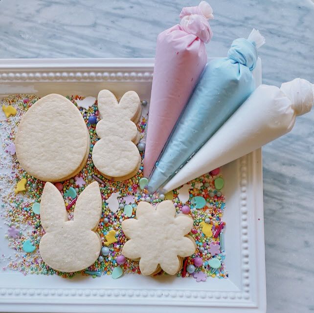 the easter sugar cookie decorating kit