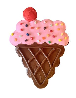 ice cream cone cupcake cake
