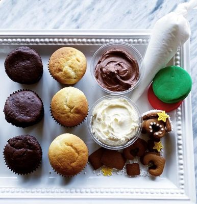 Holiday Cupcake Decorating Kit