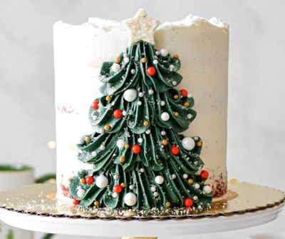 The "O Christmas Tree" Cake