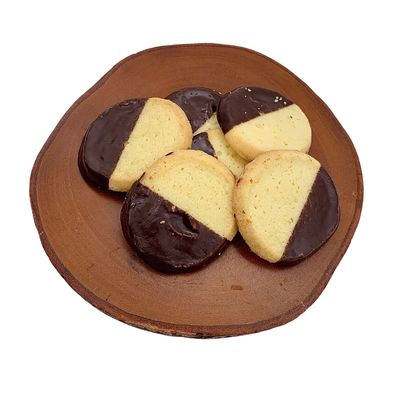 orange chocolate shortbread