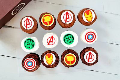 the Avengers box