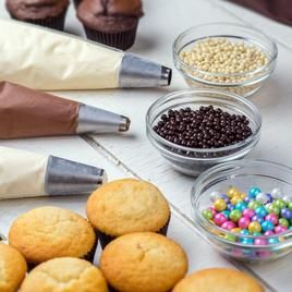 DIY cupcake decorating kit