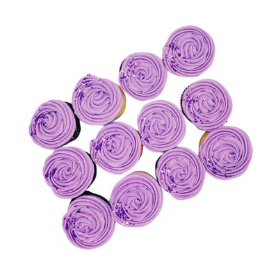 the purple rosette box