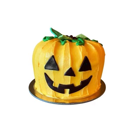 Jack-o-Lantern Cake
