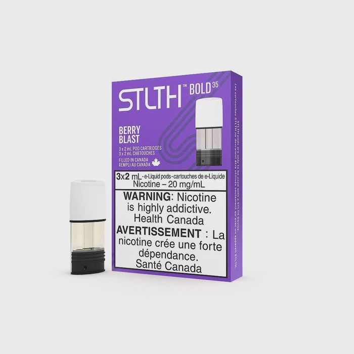 STLTH Pod Pack- Berry Blast Bold 50  (3 Pack) [Ontario]