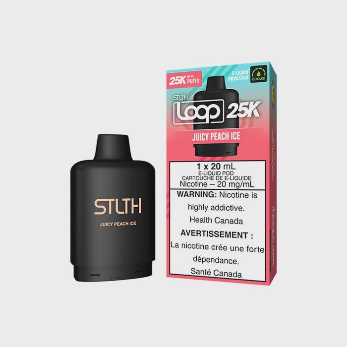 STLTH Loop 25K Pod Pack - Juicy Peach Ice 20MG