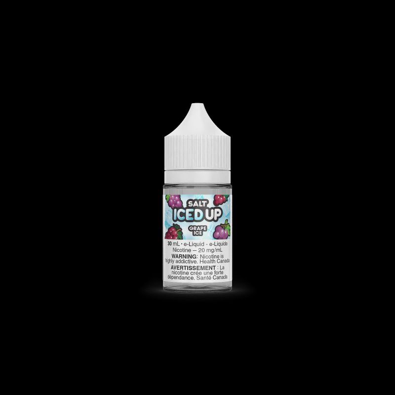 E- Juices- Grape Ice By Iced Up Salt 20mg / 30ml [ON]