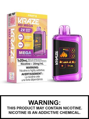 Kraze HD Mega - Fruit G 20mg [ON]