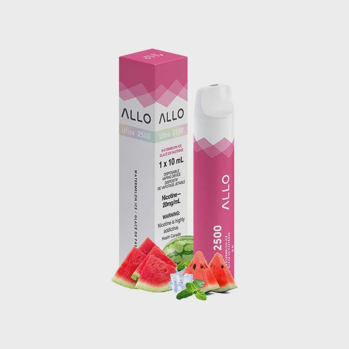 Allo Ultra 2500 Disposable- Watermelon Ice 20MG [ON]