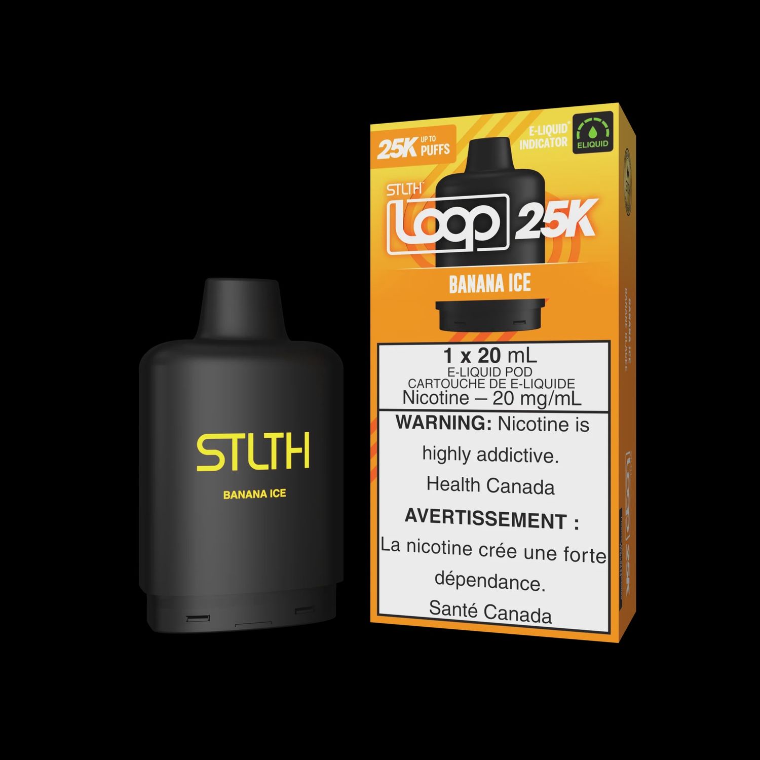 STLTH Loop 25K Pod Pack - Banana Ice 20MG
