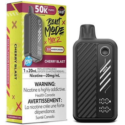 Beast Mode Max 2 50K Disposable - Cherry Blast 20MG