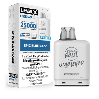 Level X G2 Ultra Pod Unleashed - Epic Blue Razz