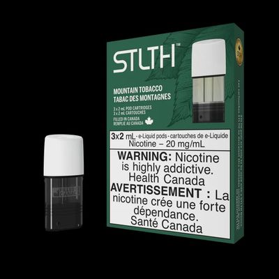 STLTH Pod Pack- Mountain Tobacco 20MG (3 Pack) [Ontario]