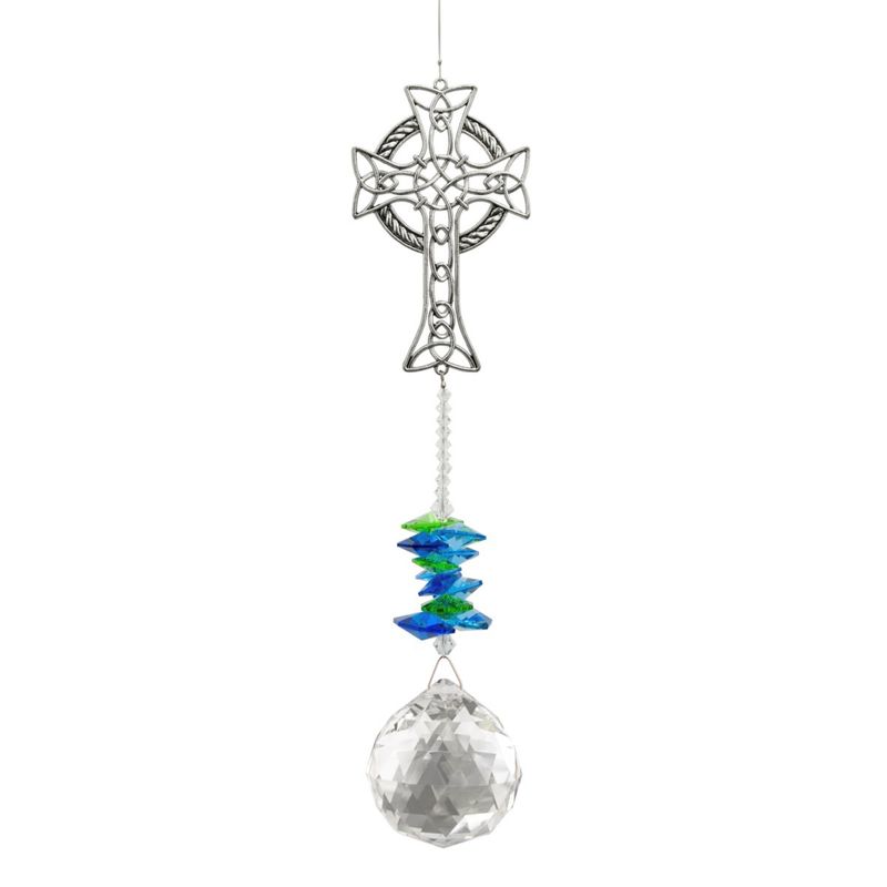 423-00209418345 - WISHING THREAD/CELTIC CROSS / 12" L