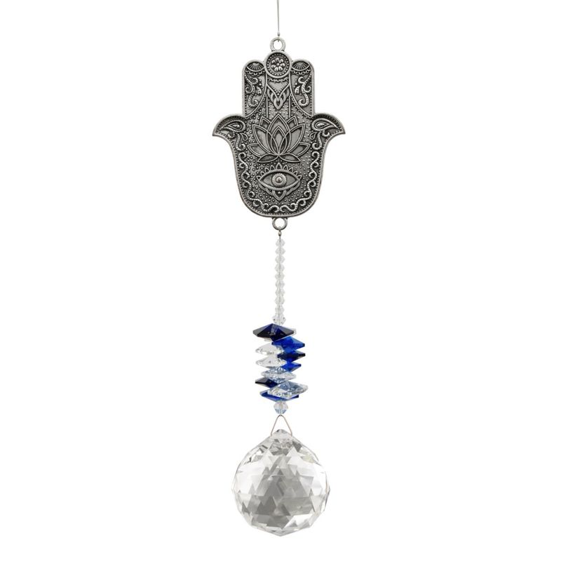 423-00214222222 - WISHING THREAD/HAMSA / 12" L