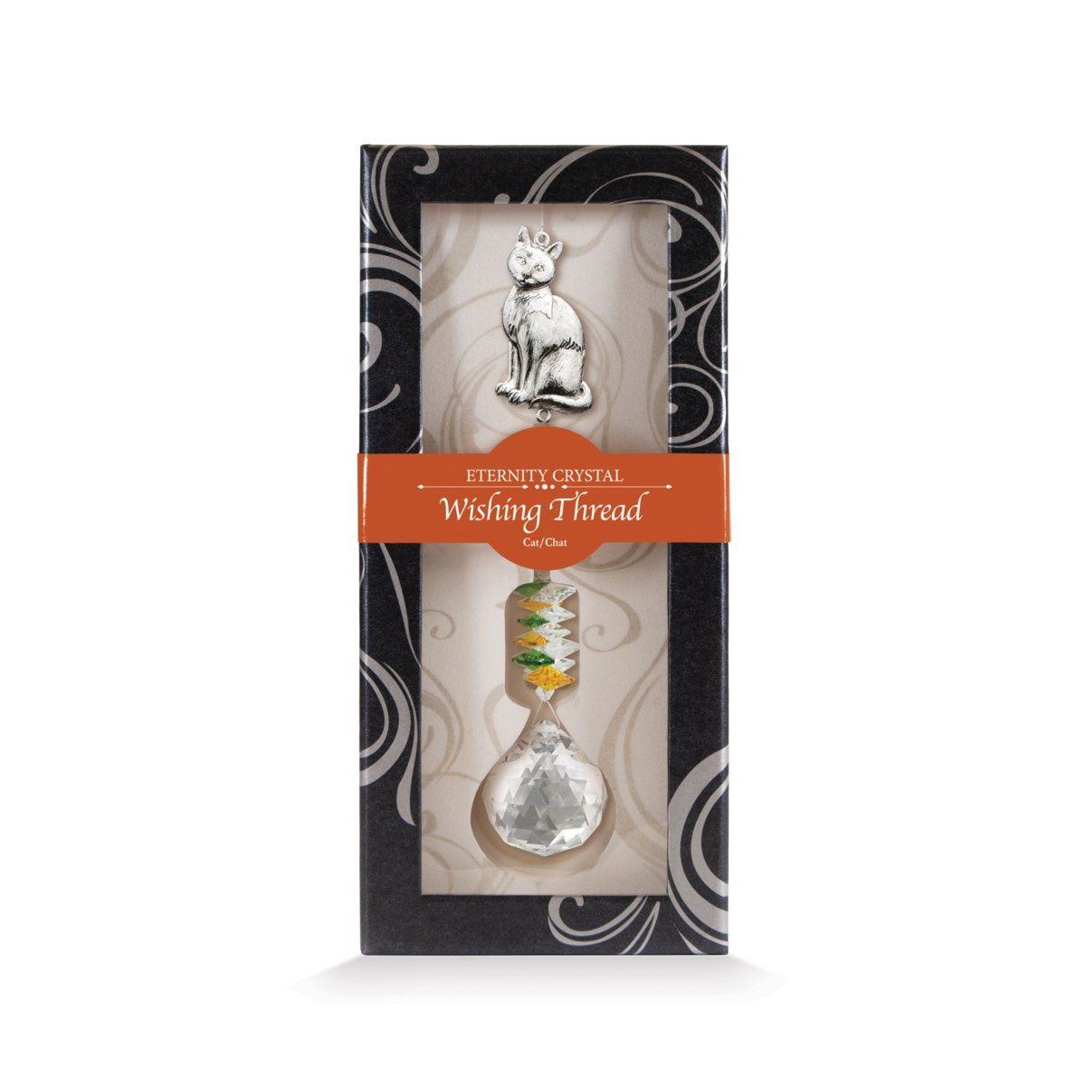 423-00214555555 - WISHING THREAD/CAT / 12&quot; L