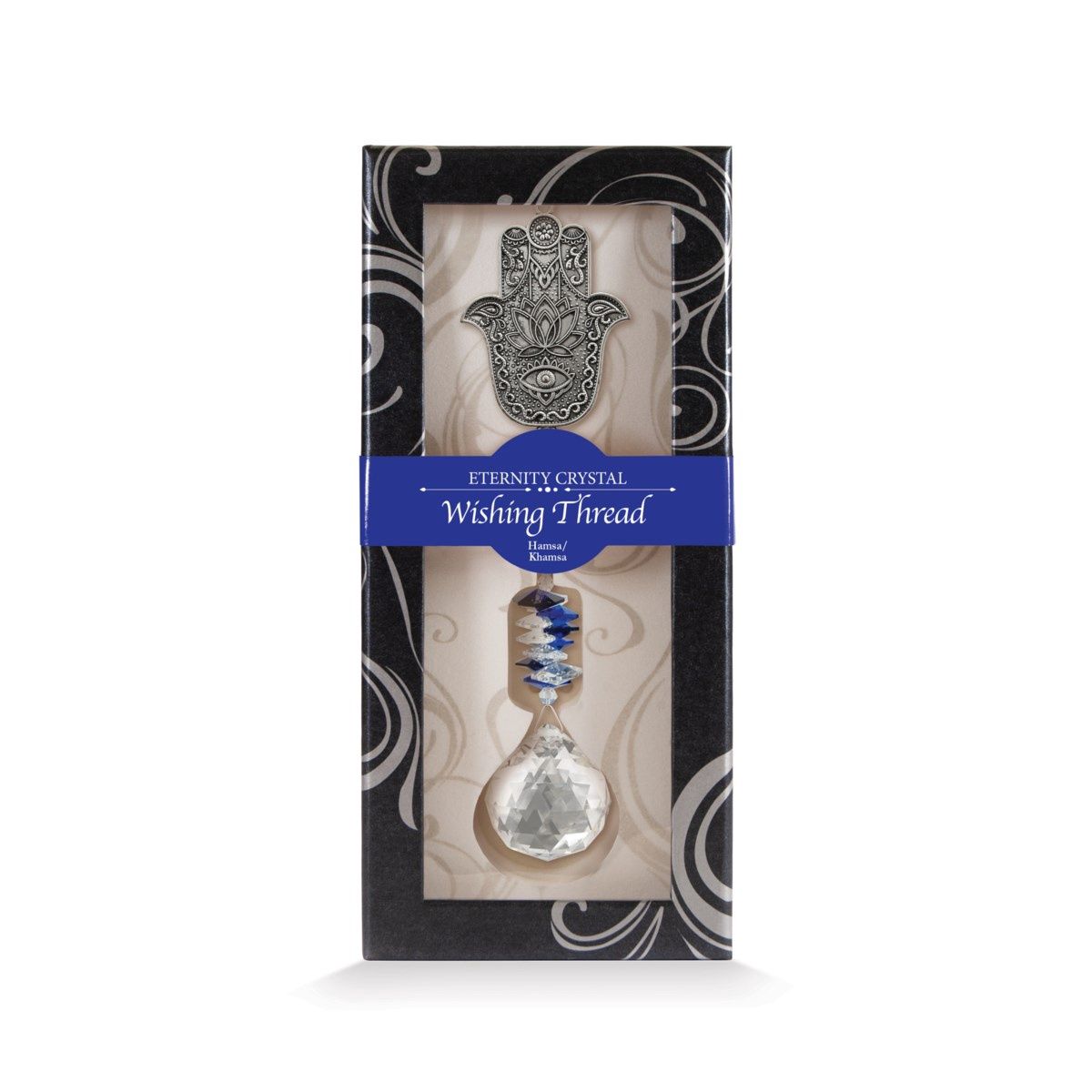 423-00214222222 - WISHING THREAD/HAMSA / 12&quot; L