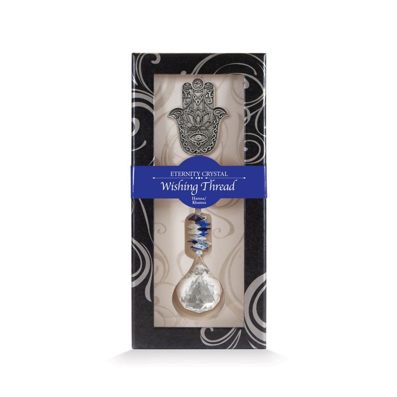 423-00214222222 - WISHING THREAD/HAMSA / 12&quot; L