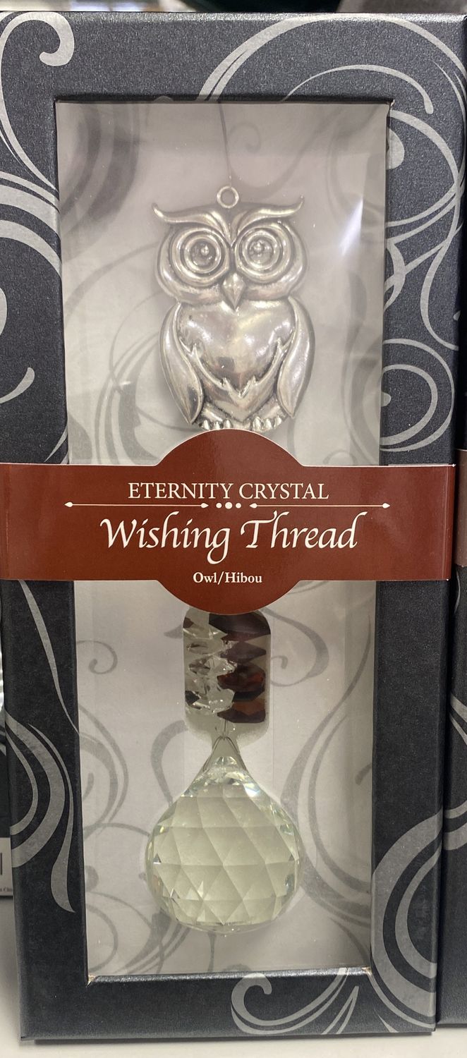 423-00202201422 - WISHING THREAD/OWL / 12&quot; L