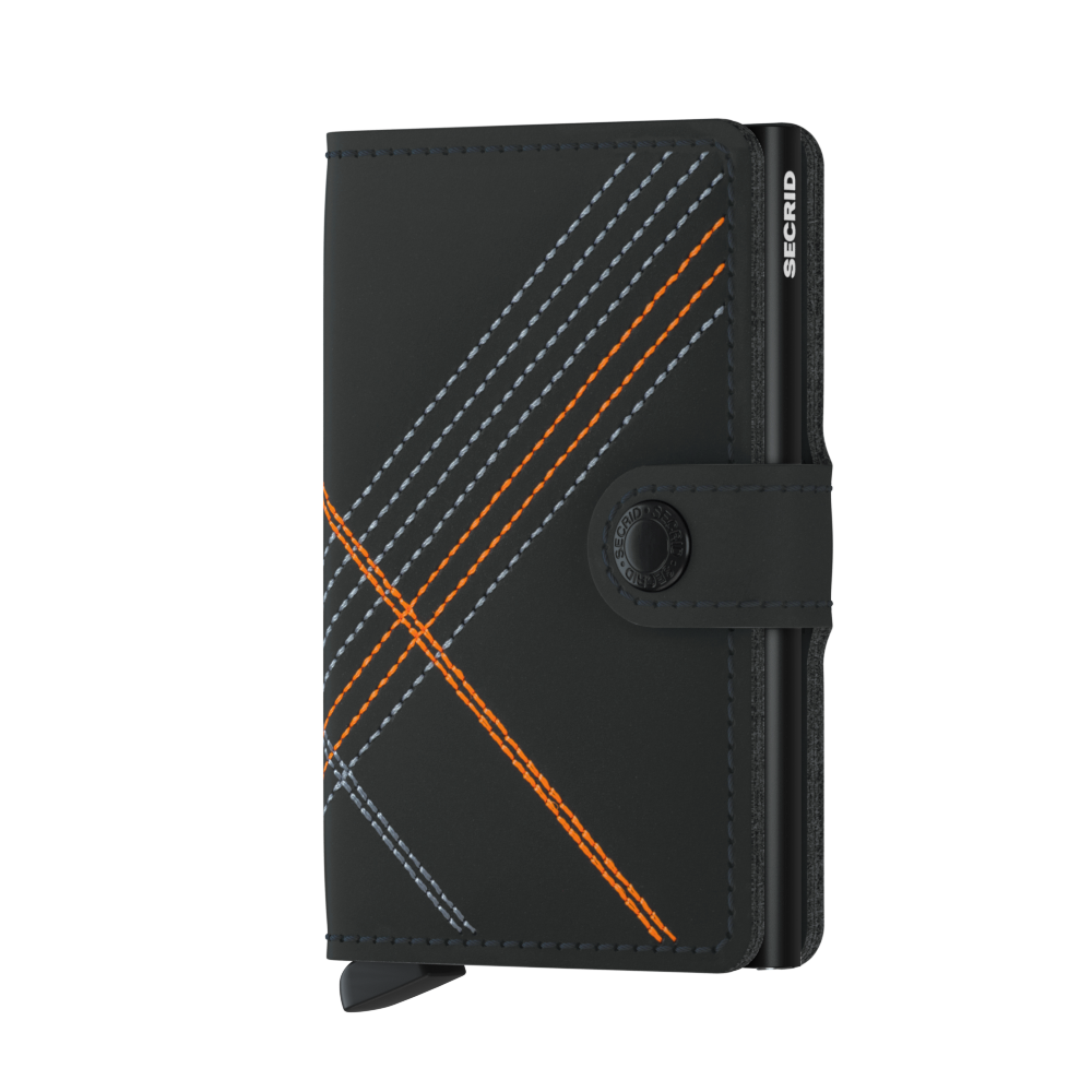 MSt / MINIWALLET - STITCH LINEA ORANGE