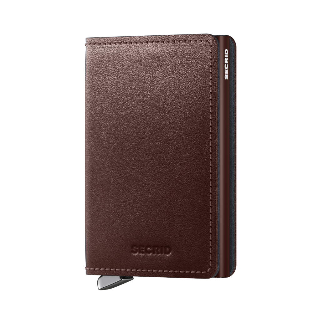 SDu / PREMIUM SLIMWALLET - DUSK DARK BROWN