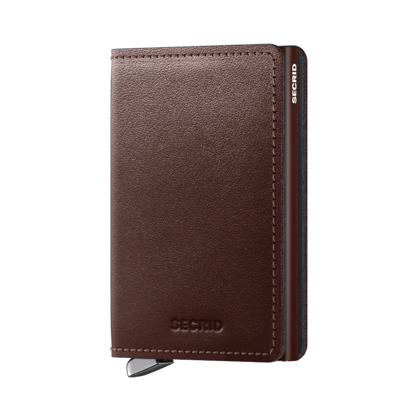 SDu / PREMIUM SLIMWALLET - DUSK DARK BROWN