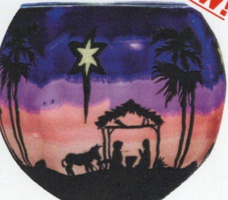 165149 - BENAYA LIGHT GLASS - A CHILD IS BORN