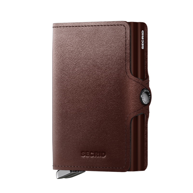 TDu / PREMIUM TWINWALLET - DUSK DARK BROWN
